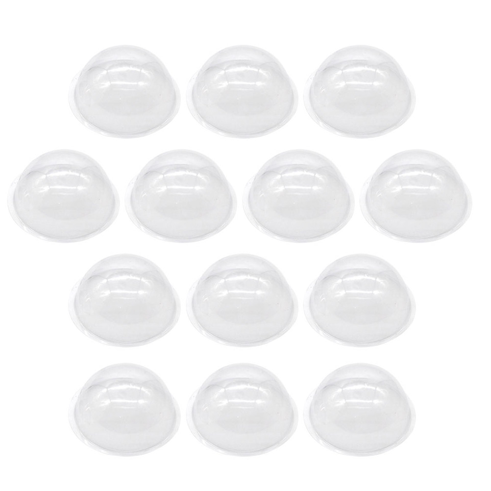 Plastic Dome Clear - 30 Pezzi di Coperchi Trasparenti in