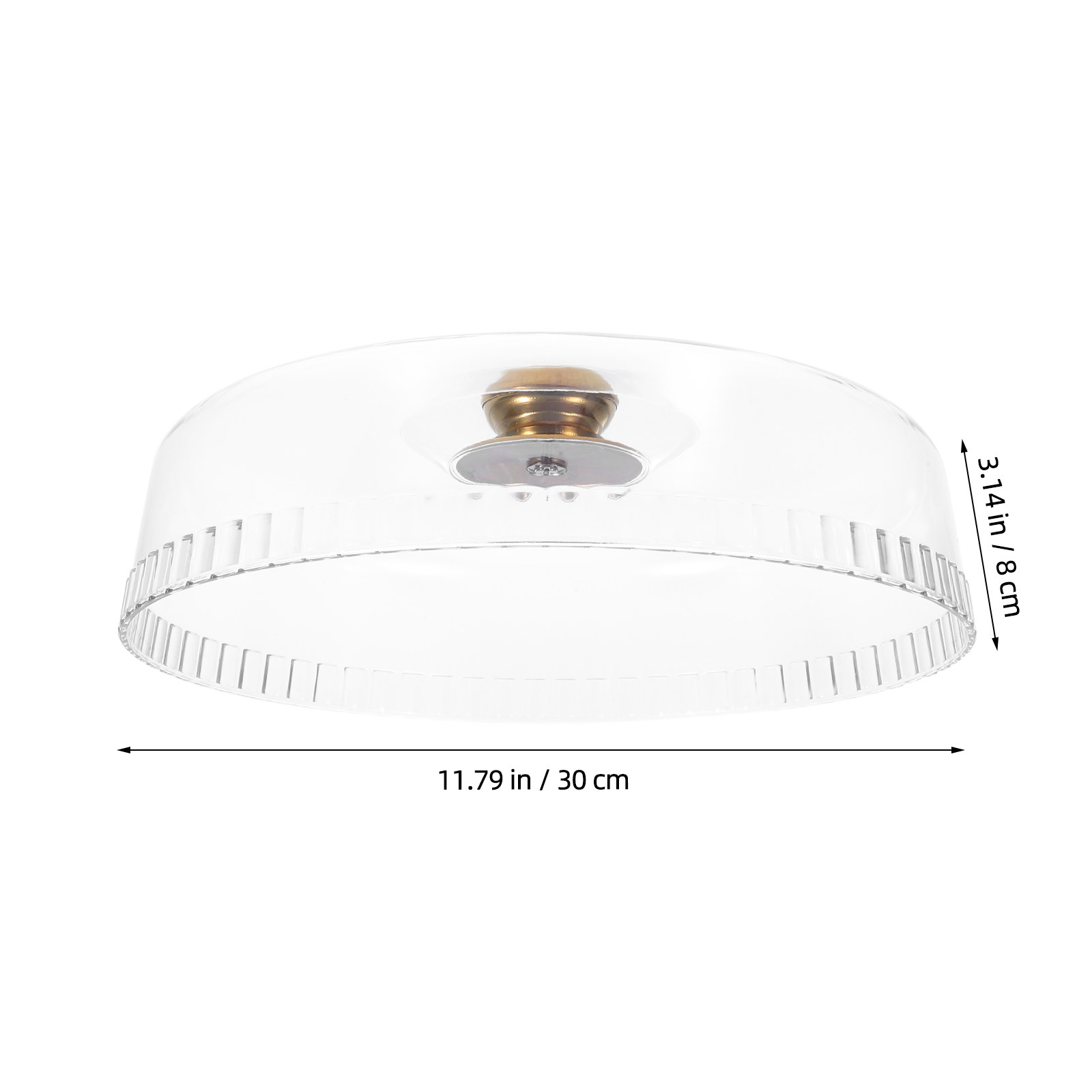 Copertura per torta in acrilic - Plastic Dome Clear recensione e prezzo