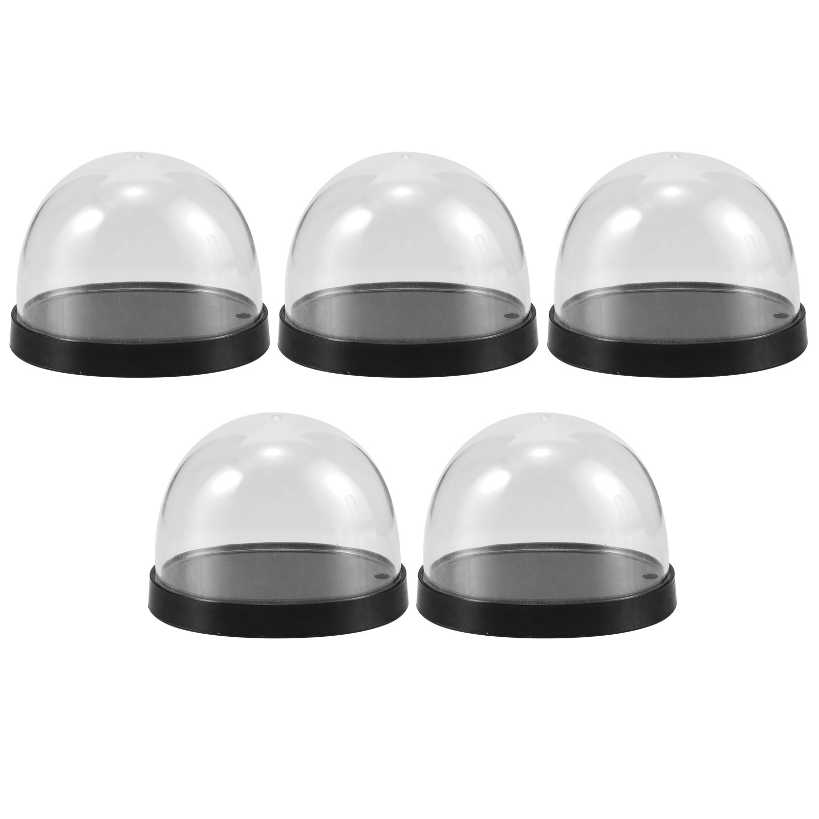 5 Set di Cupole Trasparenti in - Plastic Dome Clear recensione e prezzo