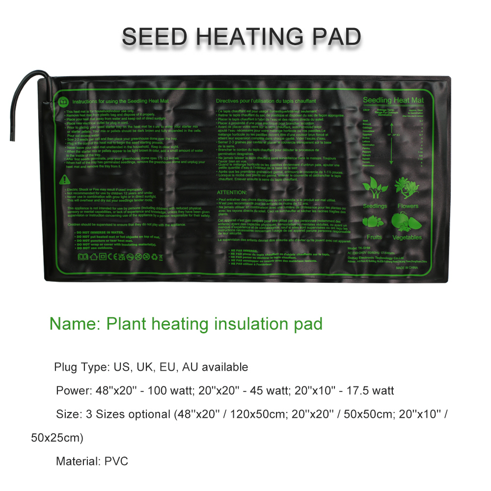 Cuscinetto riscaldante per pia - Heat Mat Seedling recensione e prezzo