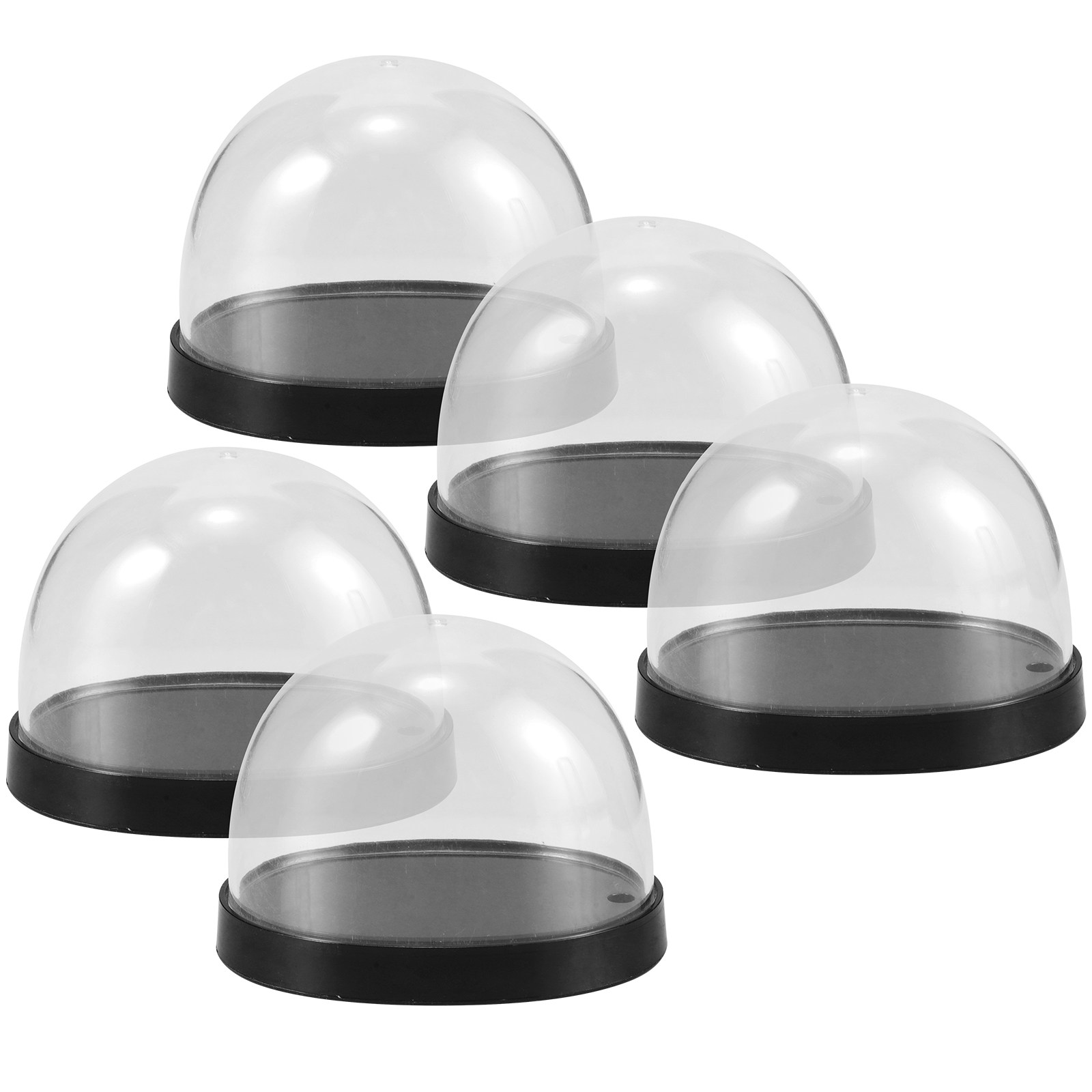5 Set di Campanelle in Vetro T - Plastic Dome Clear recensione e prezzo